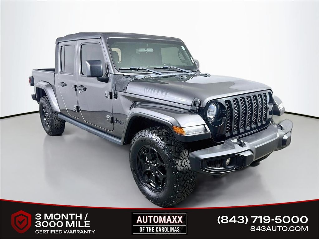  2021 Jeep Gladiator Willys Crew Cab 4WD   