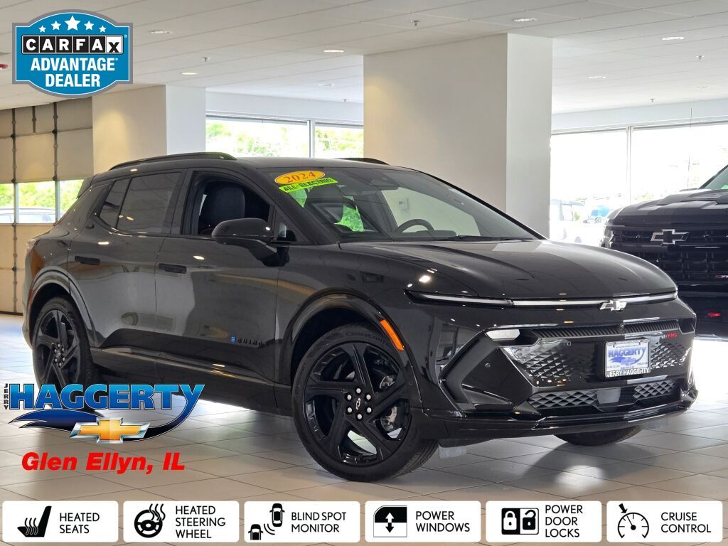 Black 2024 Chevrolet Equinox EV Launch Edition FWD SUV / Crossover Front-Wheel Drive 1-Speed Automatic