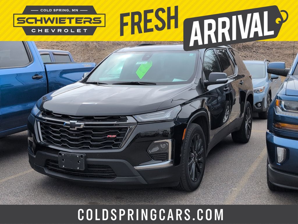 Mosaic Black Metallic 2023 Chevrolet Traverse RS AWD SUV / Crossover Four-Wheel Drive 9-Speed Automatic