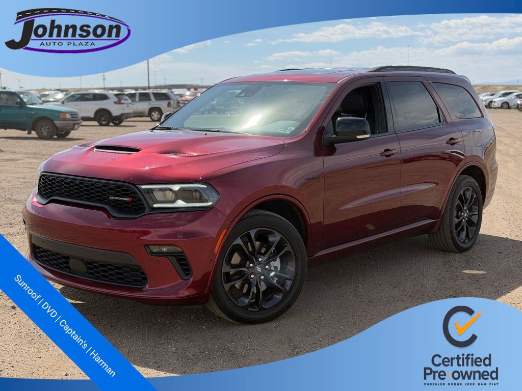 Octane Red Pearlcoat 2021 Dodge Durango R/T AWD SUV / Crossover All-Wheel Drive 8-Speed Automatic