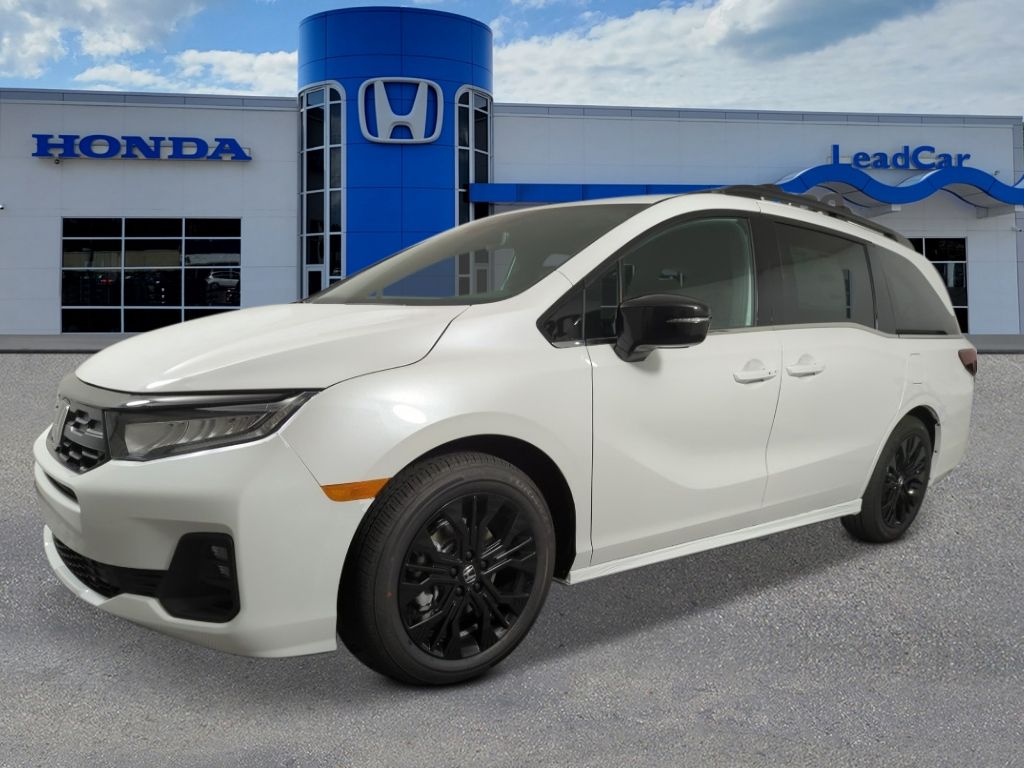 Platinum White Pearl 2026 Honda Odyssey Minivan Front-Wheel Drive Automatic