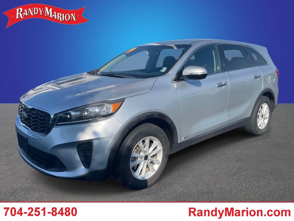 Sparkling Silver 2019 Kia Sorento SUV / Crossover All-Wheel Drive 8-Speed Automatic