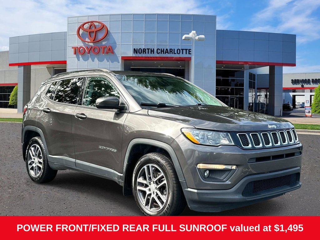 Gray (Granite Crystal Metallic Clearcoat) 2018 Jeep Compass SUV / Crossover Front-Wheel Drive 6-Speed Automatic