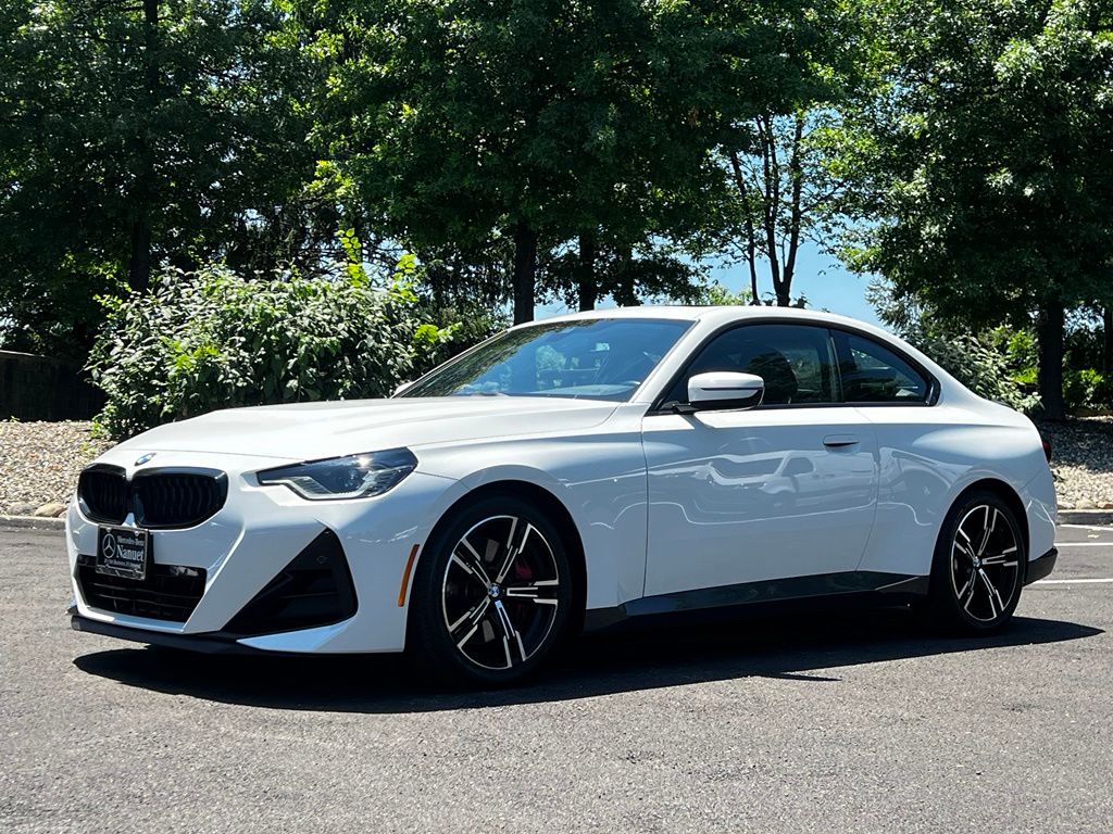 Alpine White 2022 BMW 2 Series Coupe Rear-Wheel Drive 8-Speed Automatic
