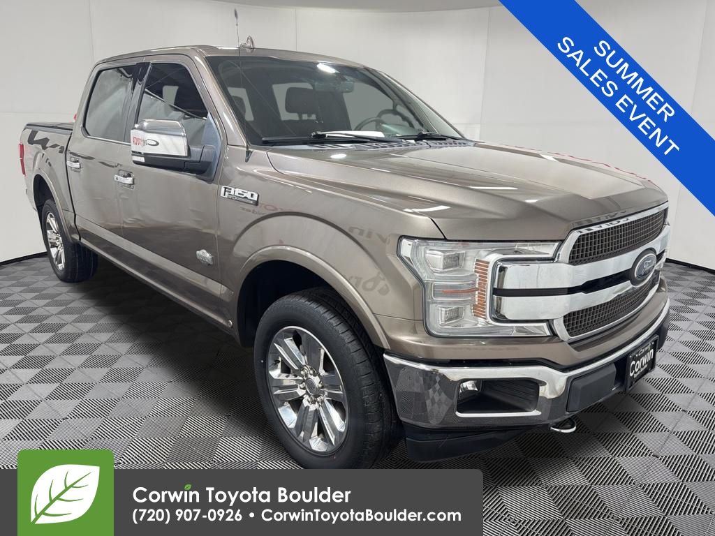 Stone Gray Metallic 2019 Ford F-150 Pickup Truck Four-Wheel Drive Automatic
