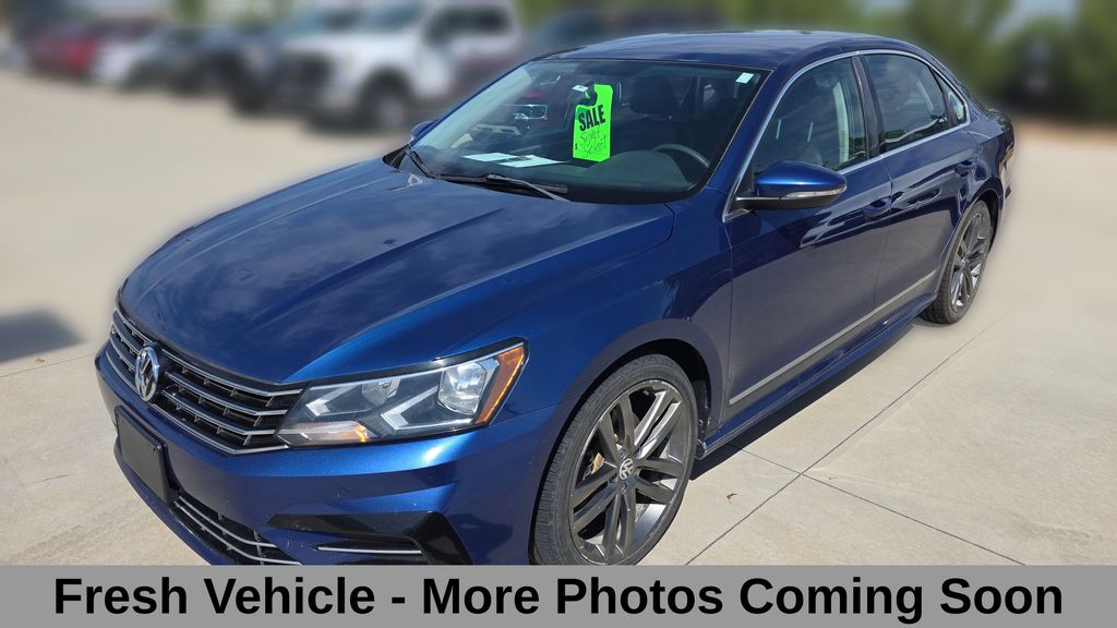 Blue 2016 Volkswagen Passat Sedan Front-Wheel Drive 6-Speed Automatic