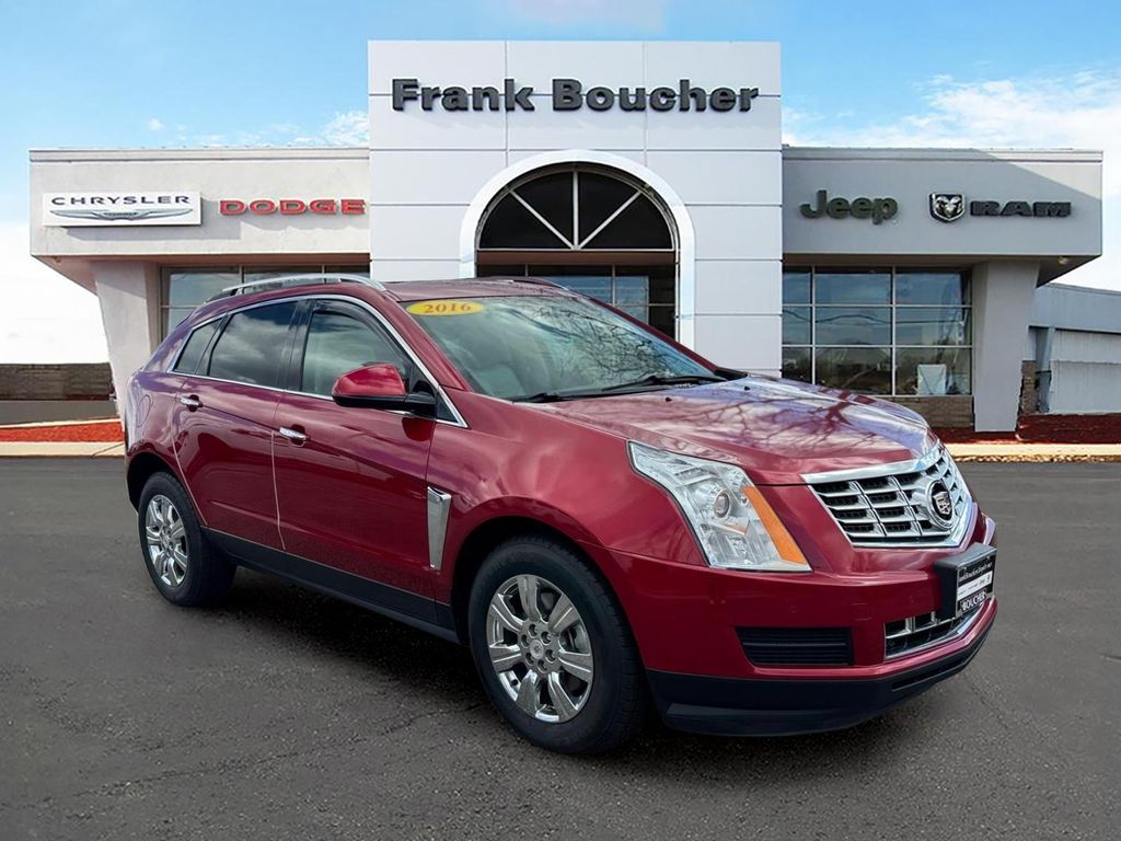 Crystal Red Tintcoat 2016 Cadillac SRX Luxury AWD SUV / Crossover All-Wheel Drive 6-Speed Automatic