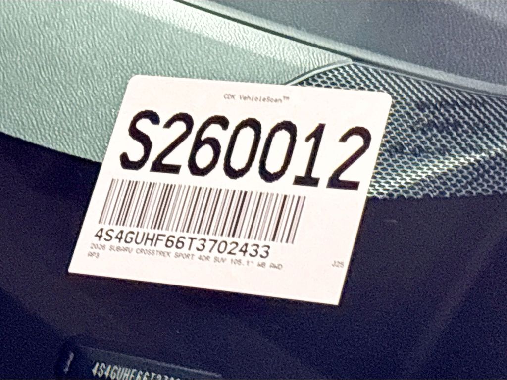 2026 Subaru Crosstrek Sport