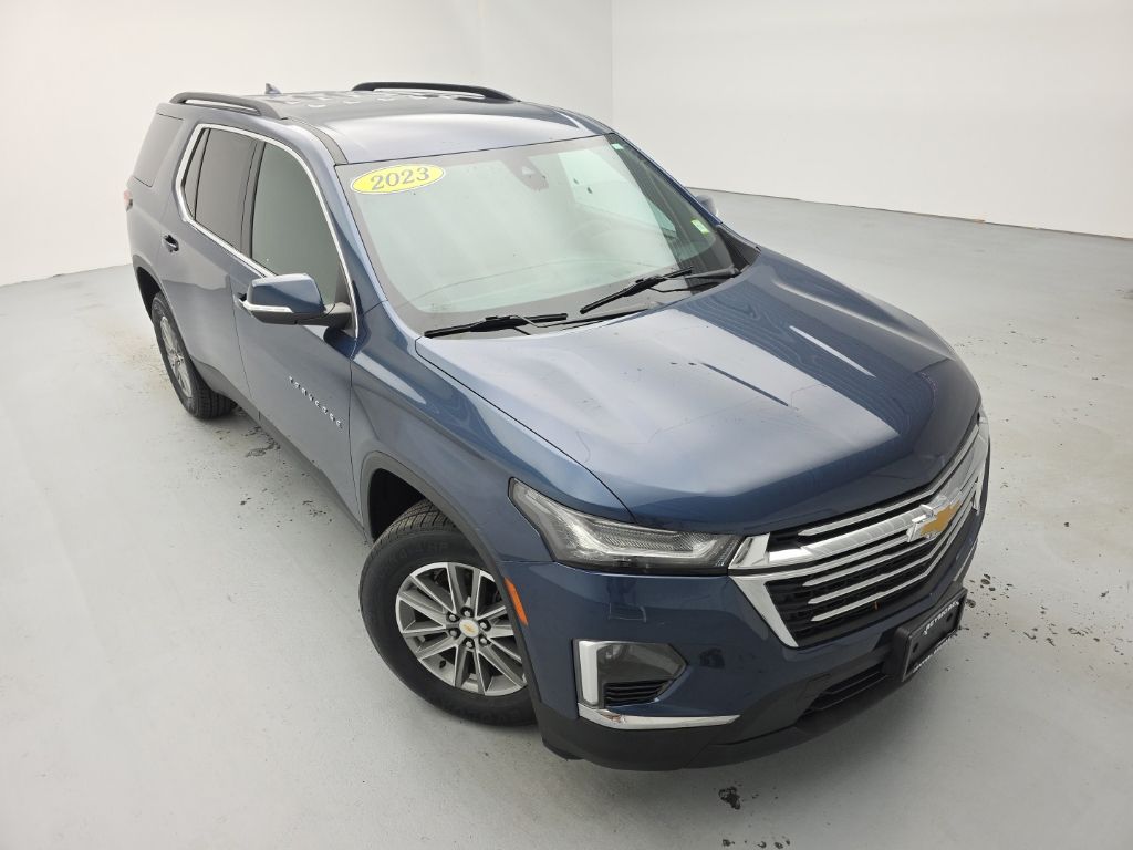 Northsky Blue Metallic 2023 Chevrolet Traverse SUV / Crossover Four-Wheel Drive 9-Speed Automatic