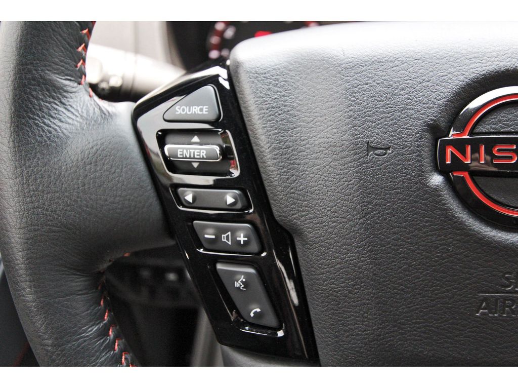 2025 Nissan Frontier PRO-4X Red at Bravo Nissan