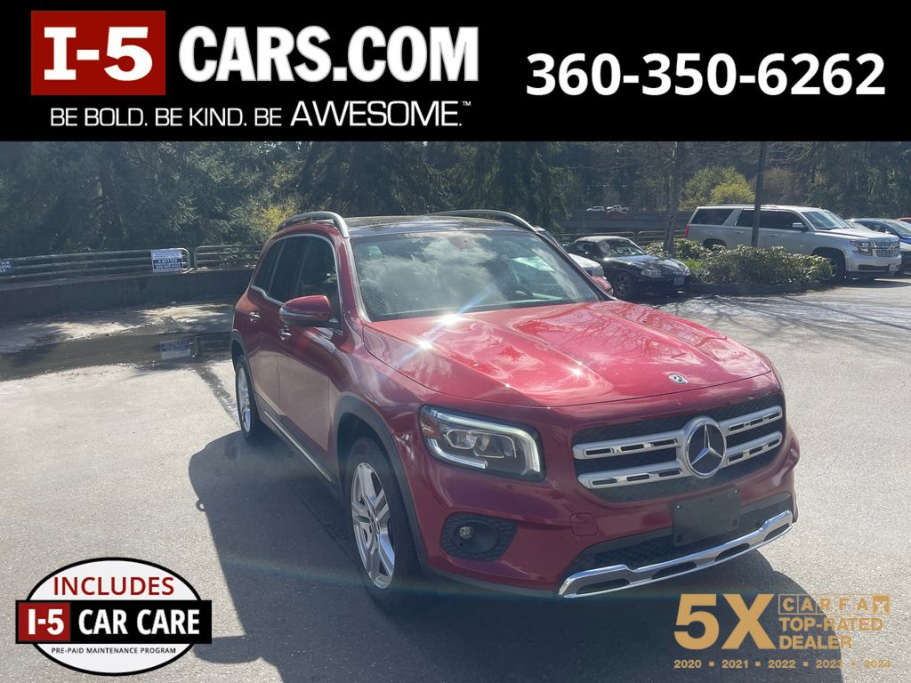 Patagonia Red Metallic 2020 Mercedes-Benz GLB 250 FWD SUV / Crossover Front-Wheel Drive 8-Speed Automatic