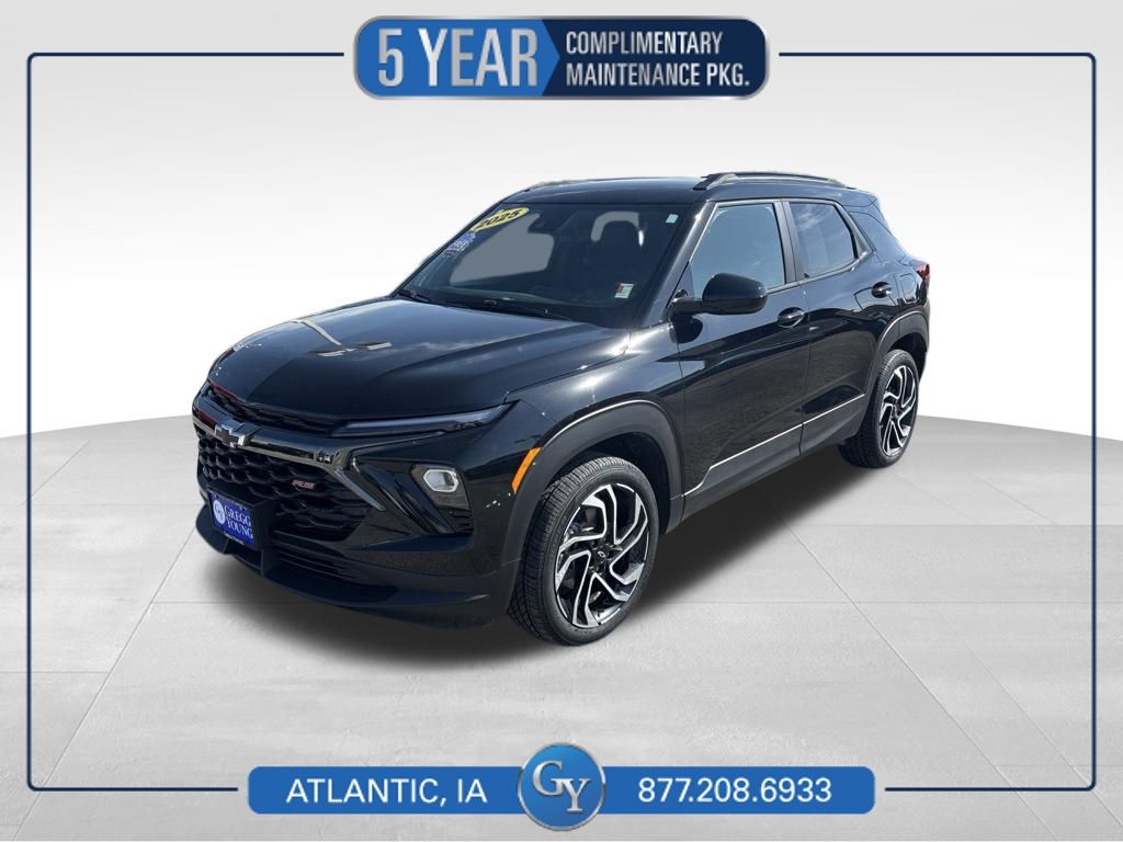 Mosaic Black Metallic 2025 Chevrolet Trailblazer SUV / Crossover Four-Wheel Drive 9-Speed Automatic