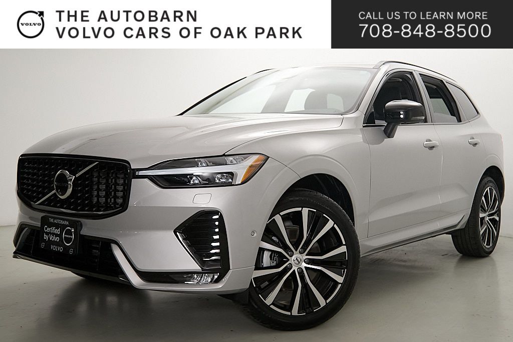 Silver Dawn Metallic 2025 Volvo XC60 SUV / Crossover All-Wheel Drive Automatic