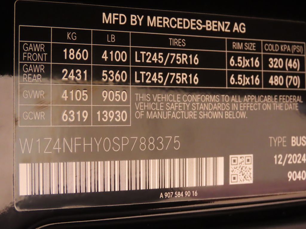 2025 Mercedes-Benz Sprinter 2500 31
