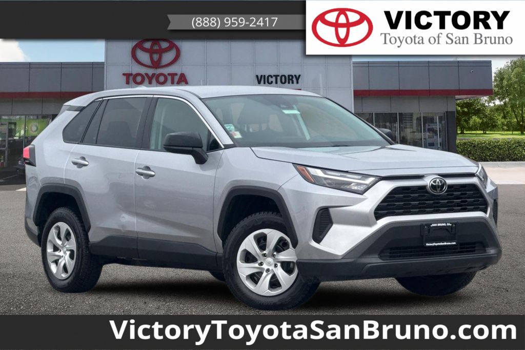 Silver Sky Metallic 2023 Toyota RAV4 SUV / Crossover All-Wheel Drive 8-Speed Automatic