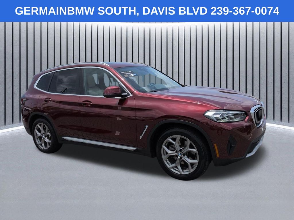 Certified Used 2023 Red BMW sDrive30i image 3