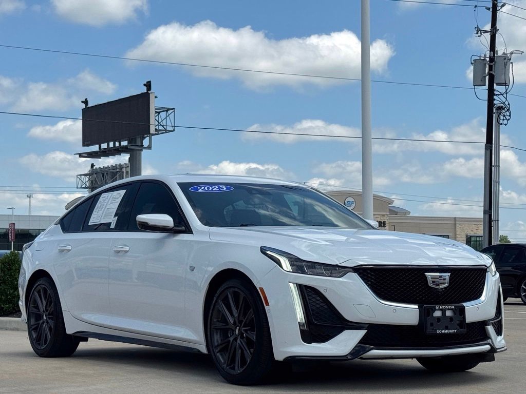 2023 Cadillac CT5 Sport White at Bayway Cadillac Southwest