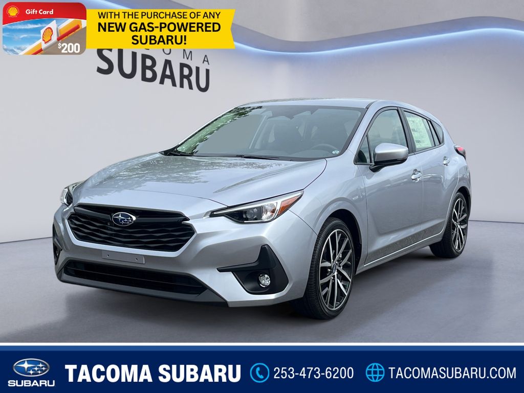 Ice Silver Metallic 2026 Subaru Impreza Wagon All-Wheel Drive Continuously Variable Transmission