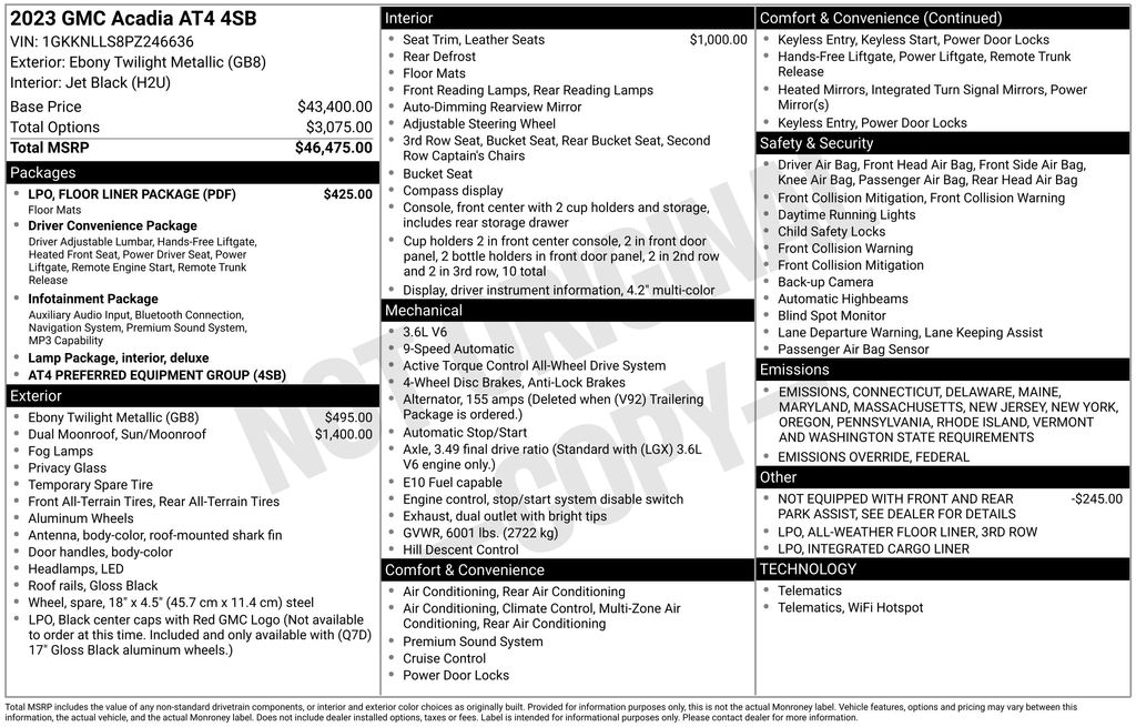 Used 2023 GMC Acadia For Sale in Fort Wayne, IN