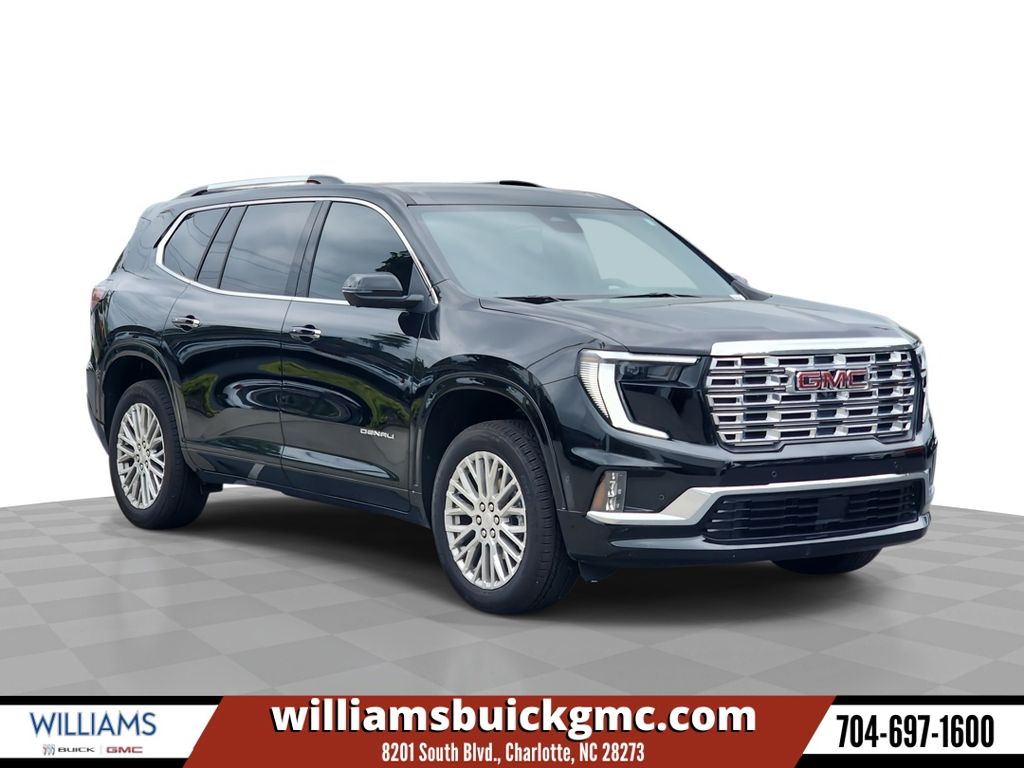 Black (Ebony Twilight Metallic) 2024 GMC Acadia SUV / Crossover Front-Wheel Drive 8-Speed Automatic