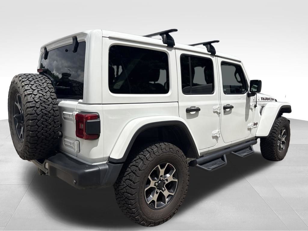 2018 Jeep Wrangler Unlimited Rubicon White at Luther Ford