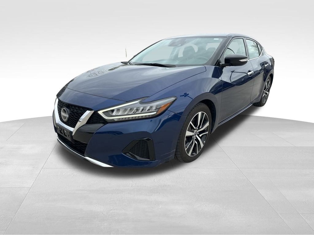 2023 Deep Blue Pearl Nissan Maxima SV FWD Sedan