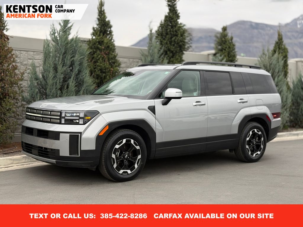 Shimmering Silver Pearl 2025 Hyundai Santa Fe SEL AWD SUV / Crossover All-Wheel Drive Automatic