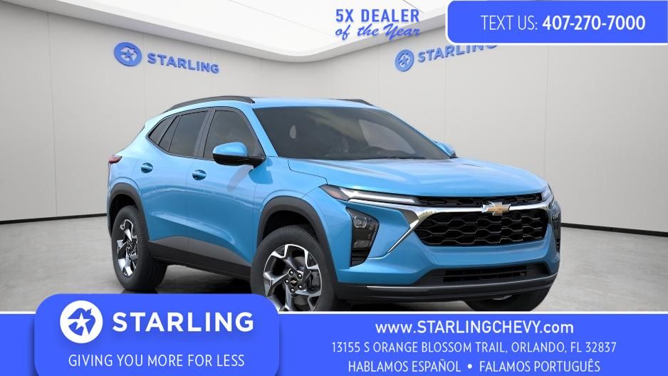 Marina Blue Metallic 2026 Chevrolet Trax LT FWD SUV / Crossover Front-Wheel Drive 6-Speed Automatic