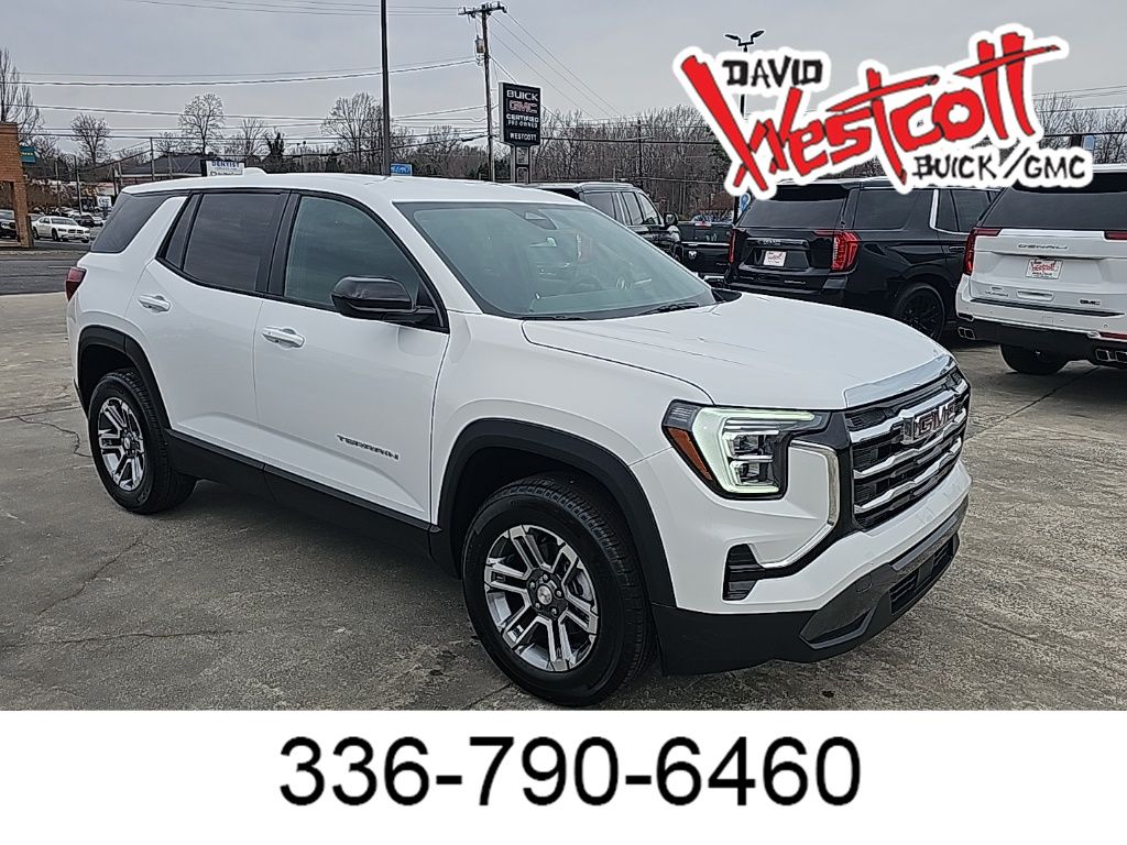 Summit White 2026 GMC Terrain Elevation AWD SUV / Crossover Four-Wheel Drive 8-Speed Automatic Overdrive