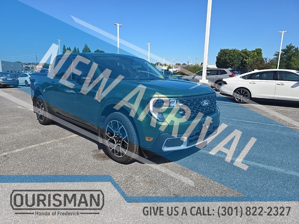 Green 2025 Ford Maverick Pickup Truck All-Wheel Drive Continuously Variable Transmission