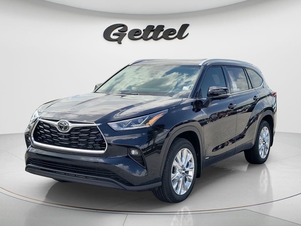 Black 2026 Toyota Highlander Hybrid SUV / Crossover All-Wheel Drive Continuously Variable Transmission