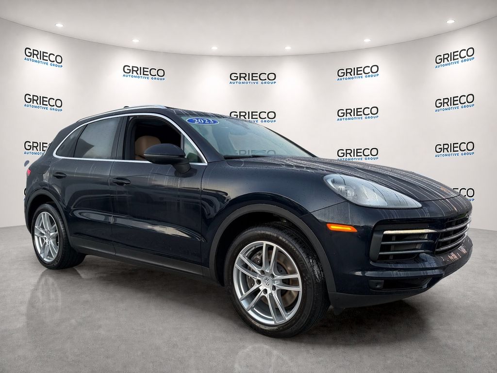 Moonlight Blue Metallic 2023 Porsche Cayenne SUV / Crossover All-Wheel Drive 8-Speed Automatic