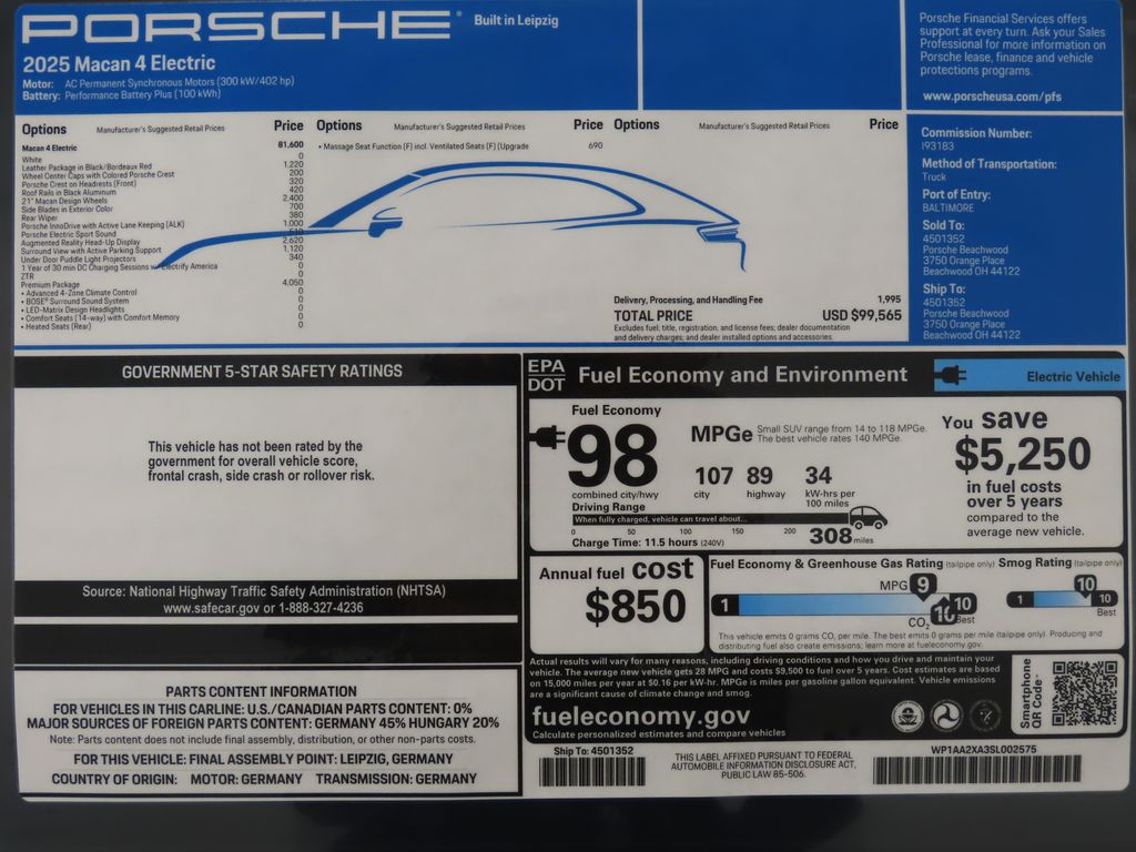 Thumbnail: 2025 Porsche Macan - 15