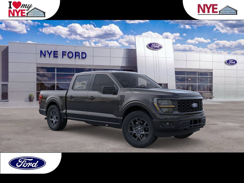 Black Metallic 2026 Ford F-150 Pickup Truck Four-Wheel Drive Automatic