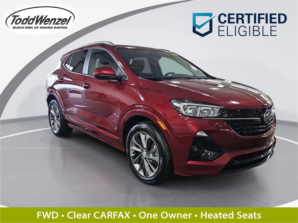 Cinnabar Metallic 2023 Buick Encore GX Select FWD SUV / Crossover Front-Wheel Drive Continuously Variable Transmission