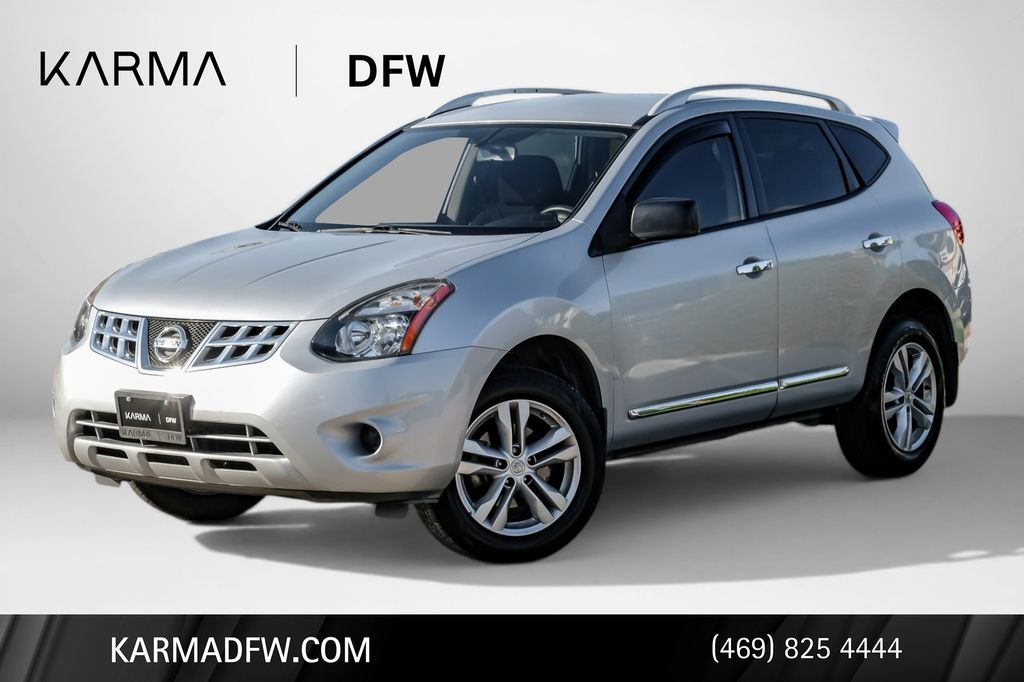 Brilliant Silver 2015 Nissan Rogue Select S SUV / Crossover Front-Wheel Drive Continuously Variable Transmission