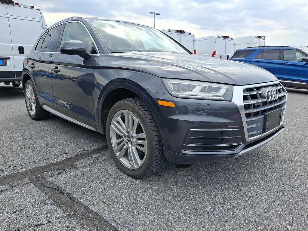 Gray Metallic 2020 Audi Q5 quattro Premium Plus 45 TFSI SUV / Crossover All-Wheel Drive 7-Speed Automatic