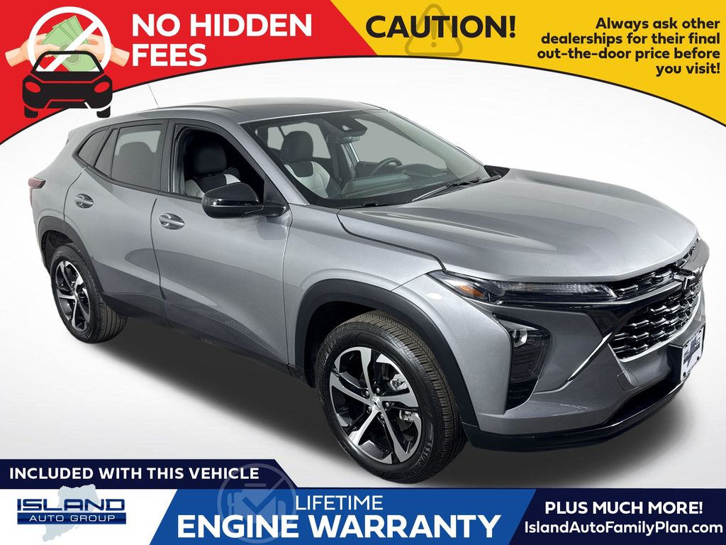 Sterling Gray Metallic 2024 Chevrolet Trax RS with 1RS FWD SUV / Crossover Front-Wheel Drive 6-Speed Automatic