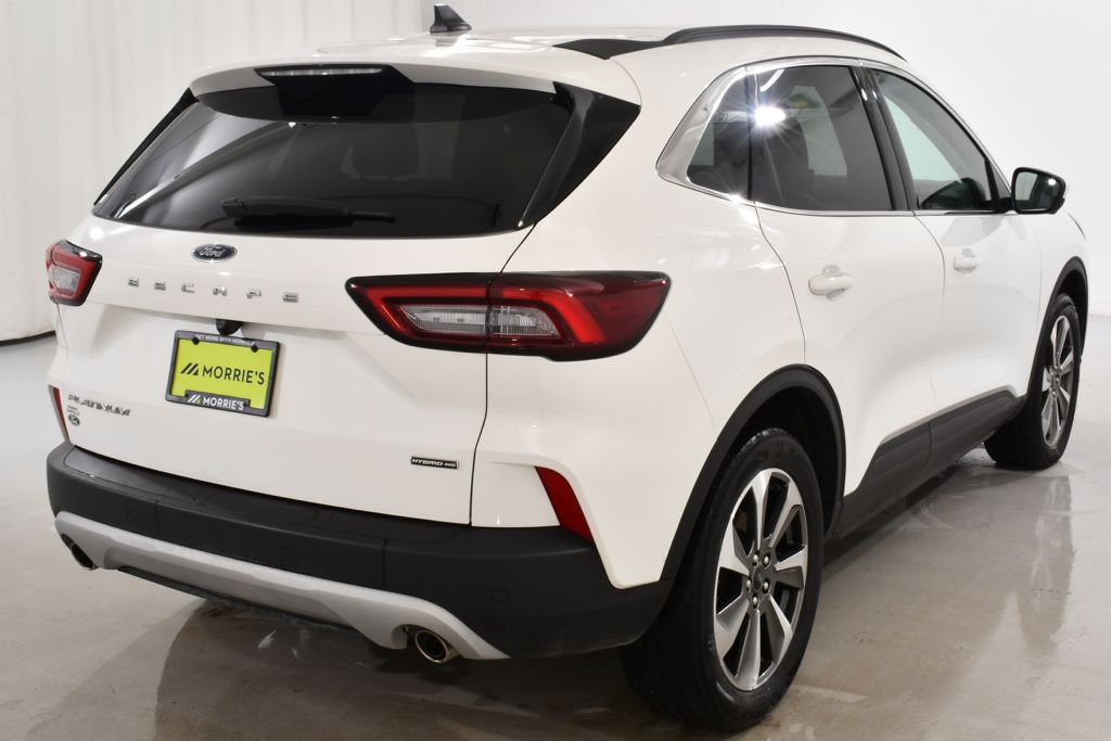 Used 2023 White Ford Platinum Hybrid image 12