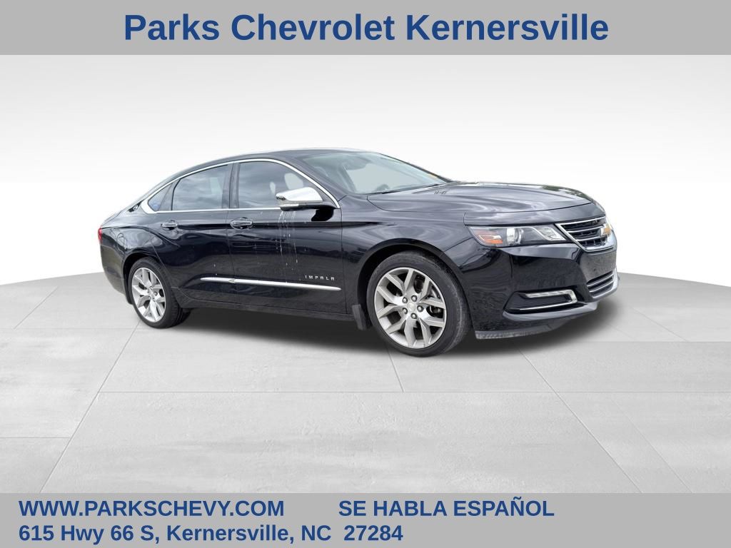 Black 2018 Chevrolet Impala Premier FWD Sedan Front-Wheel Drive 6-Speed Automatic Overdrive