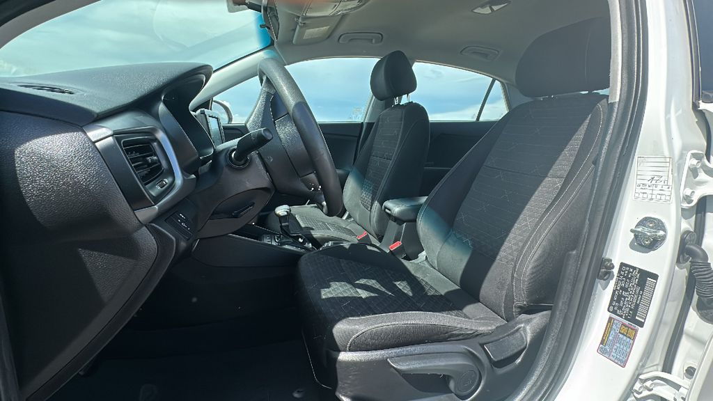 2019 Kia Rio S White at Emmons Autoplex