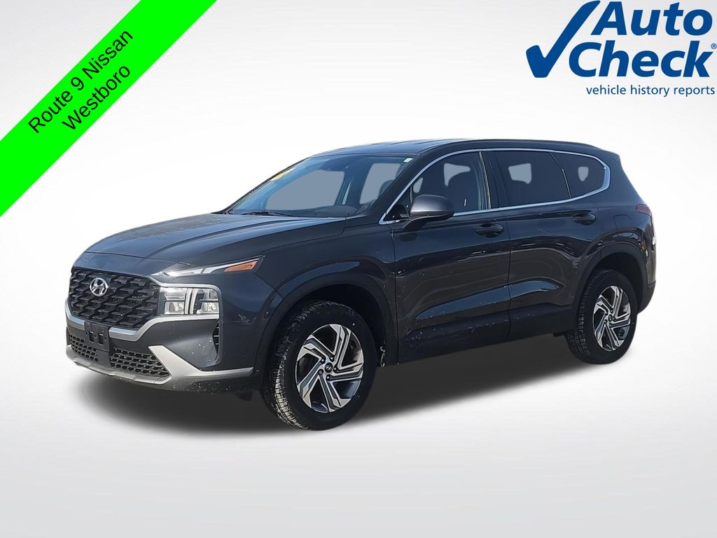 Gray 2022 Hyundai Santa Fe SUV / Crossover All-Wheel Drive 8-Speed Automatic
