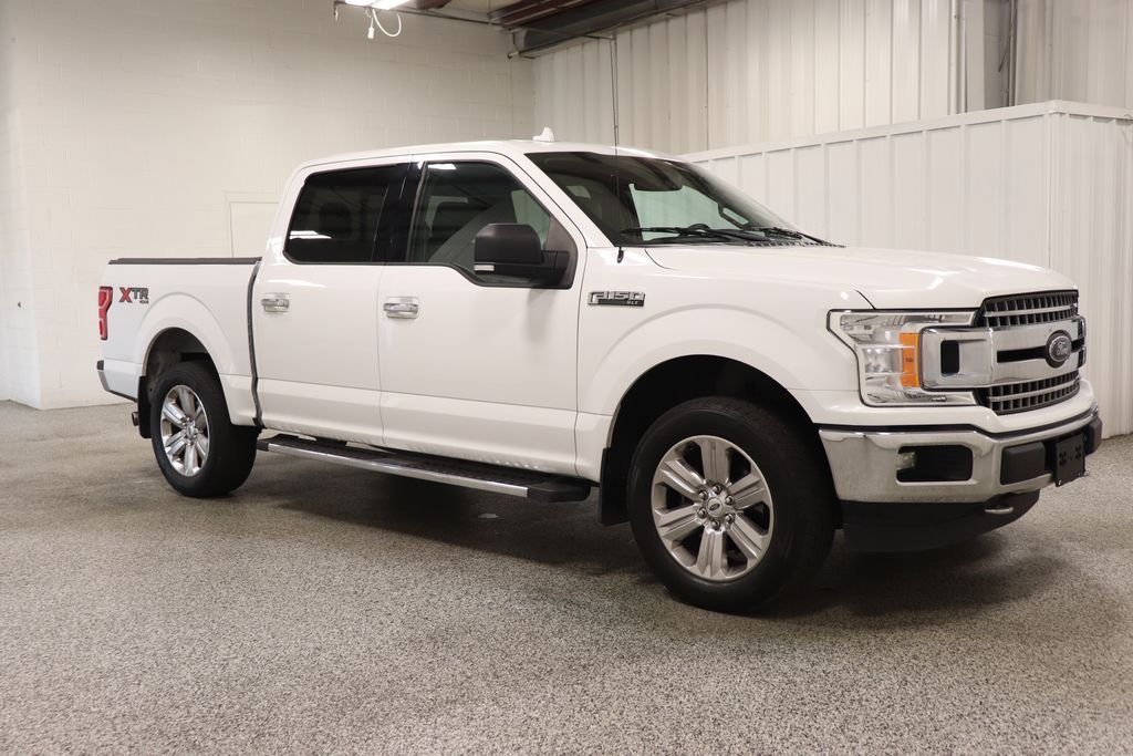 Oxford White 2018 Ford F-150 Pickup Truck Four-Wheel Drive Automatic