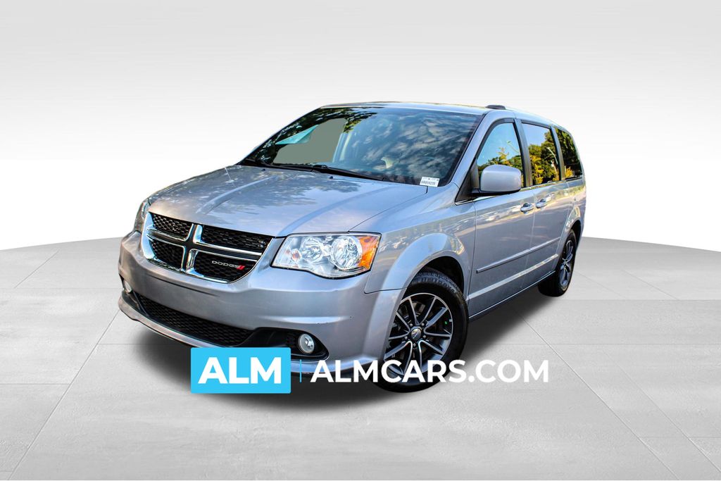 Billet Silver Metallic Clearcoat 2017 Dodge Grand Caravan Minivan Front-Wheel Drive 6-Speed Automatic
