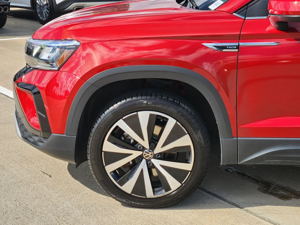 2022 Volkswagen Taos 1.5T SE Red at DeMontrond Mazda