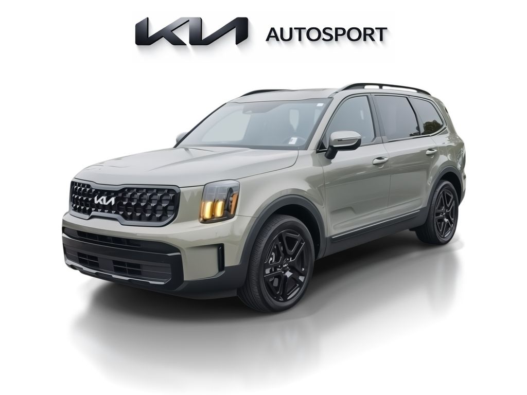 Jungle Green 2024 Kia Telluride EX X-Line AWD SUV / Crossover All-Wheel Drive 8-Speed Automatic