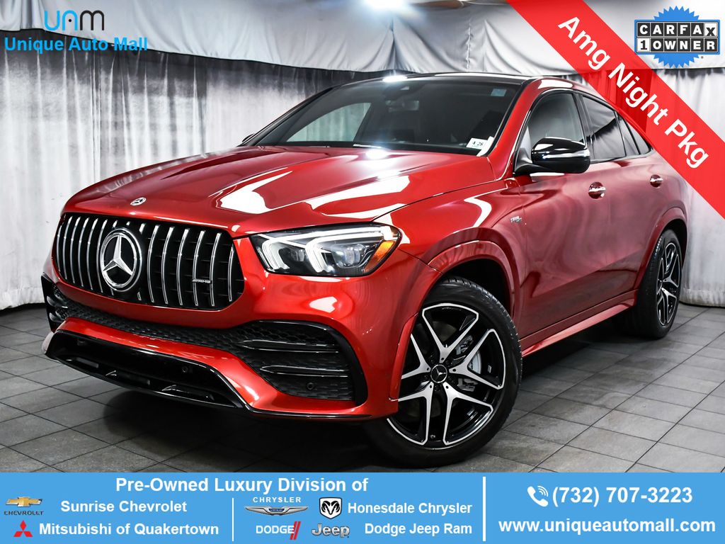 MANUFAKTUR Cardinal Red Metallic 2023 Mercedes-Benz GLE SUV / Crossover All-Wheel Drive 9-Speed Automatic