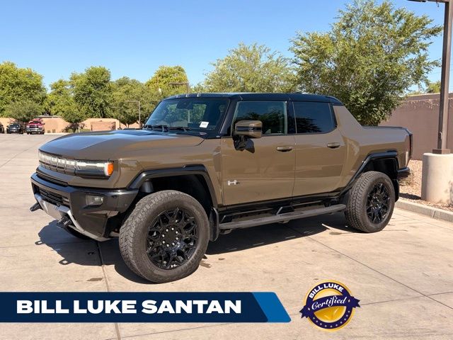 Deep Aurora Met (Dk Brnz) 2025 GMC Hummer EV Pickup 2X Crew Cab AWD Pickup Truck All-Wheel Drive 1-Speed Automatic