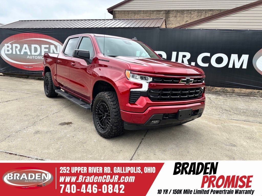  2024 Chevrolet Silverado 1500 RST Crew Cab 4WD   