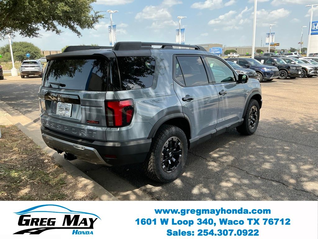 2026 Honda Passport TrailSport Elite Gray at Greg May Honda